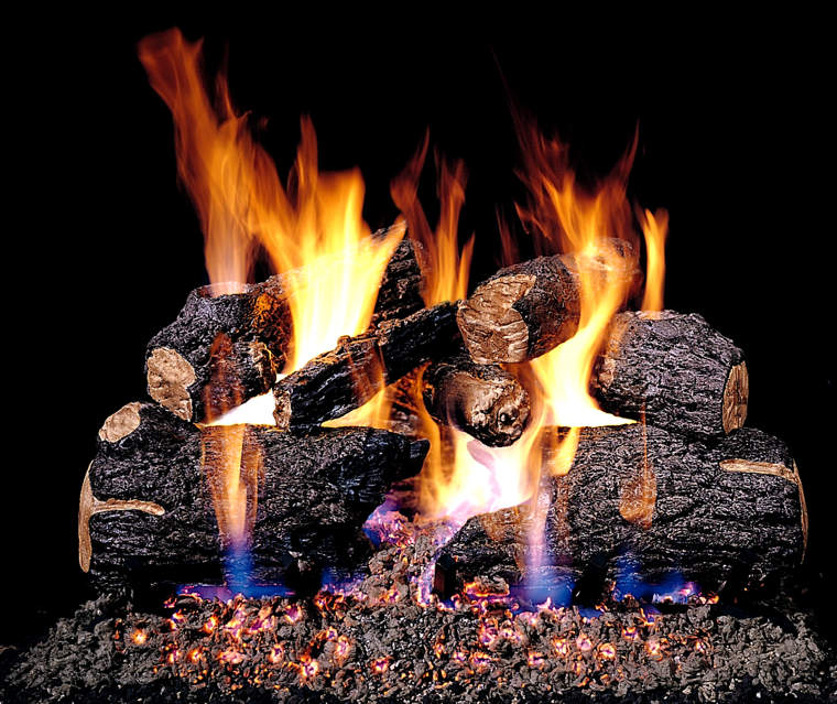 Cartoon Fire With Logs - An image of a cartoon camfire with logs and